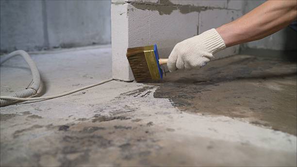 Crawl space vapor barrier installation in Bellmore, NY